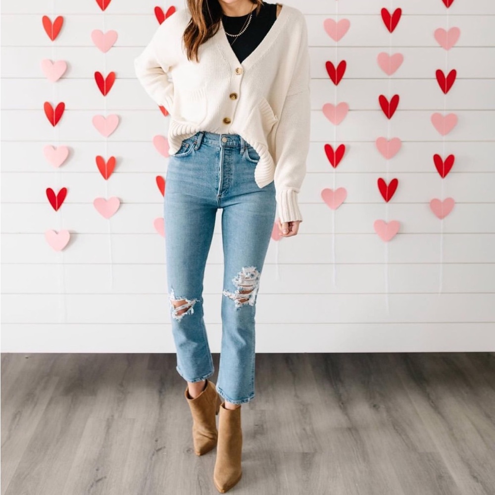 AGOLDE Riley distressed jeans - Picture 6 of 6